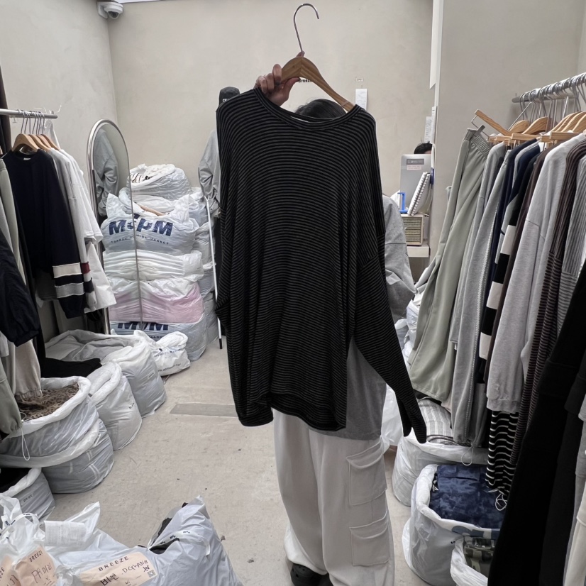 BREEZE東大門㊣實拍女士新品真品職業推薦休閑熱賣時尚長袖T恤BREEZE長袖T恤圖色3