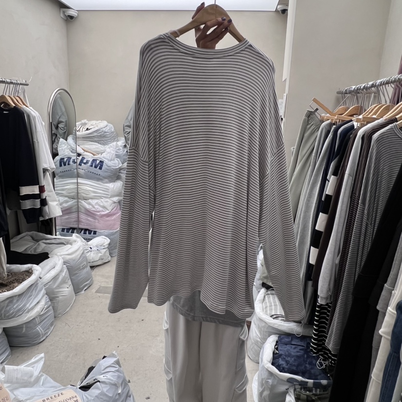 BREEZE東大門㊣實拍女士新品真品職業推薦休閑熱賣時尚長袖T恤BREEZE長袖T恤圖色4