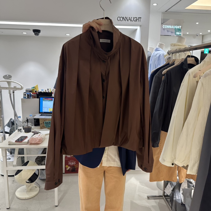 DAILYJUD韓國代購㊣女裝新品休閑職業時尚真品人氣25秋冬夾克DAILY JUD夾克圖色2