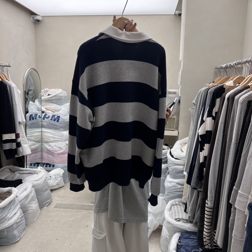BREEZE韓國代購㊣女裝新款25秋冬時尚休閑熱賣人氣真品長袖T恤BREEZE長袖T恤