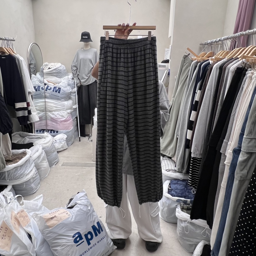 BREEZE韓國代購㊣女士新品推薦25秋冬職業人氣時尚熱賣休閑褲BREEZE休閑褲圖色2
