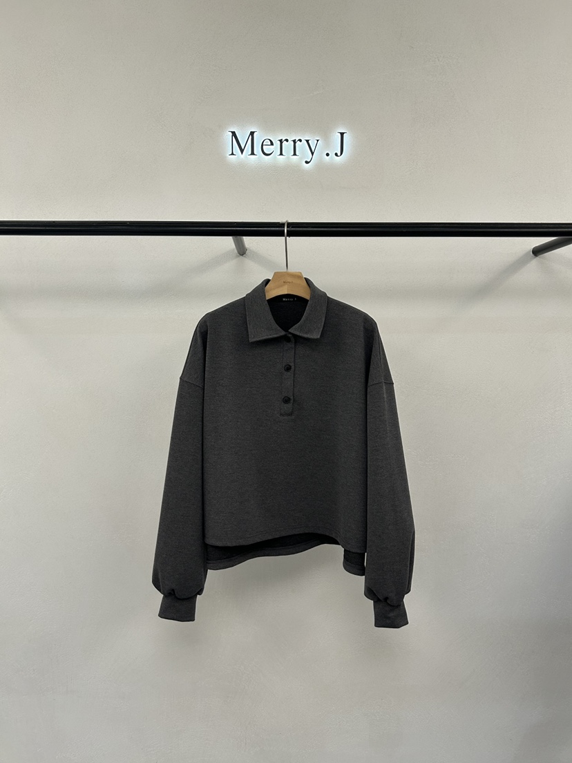 MERRY-J韓國代購㊣女士新品時尚休閑人氣真品職業25秋冬衛衣MERRY-J衛衣