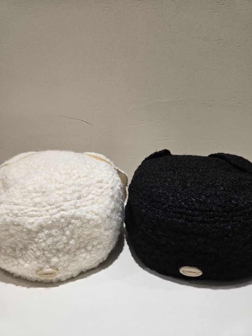 LIKEVAM東大門㊣實拍女裝新款休閑25秋冬時尚真品職業人氣帽子LIKEVAM帽子