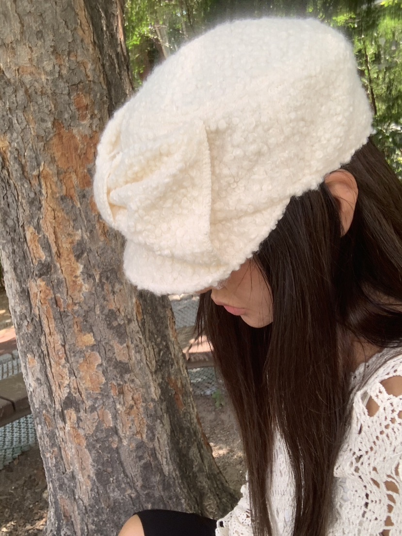 LIKEVAM東大門㊣實拍女裝新款休閑25秋冬時尚真品職業人氣帽子LIKEVAM帽子圖色2