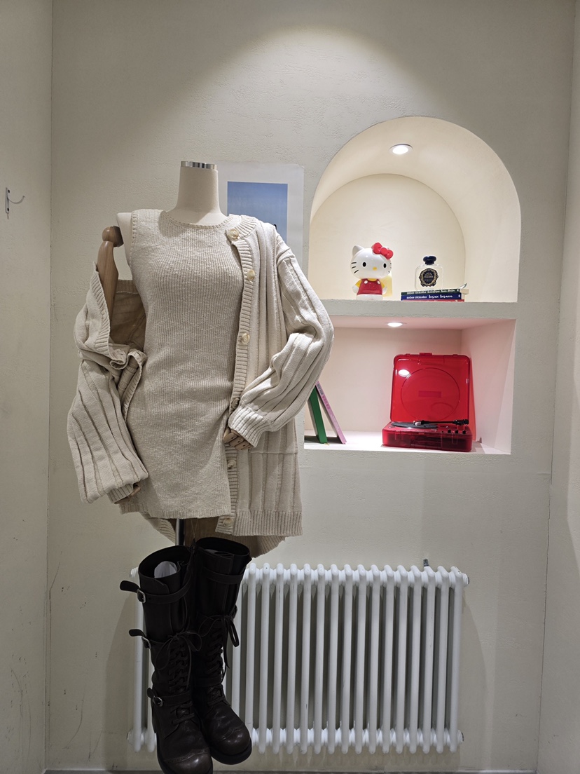 LIKEVAM韓國代購㊣女士新品25秋冬休閑時尚推薦職業熱賣套裝LIKEVAM套裝圖色2