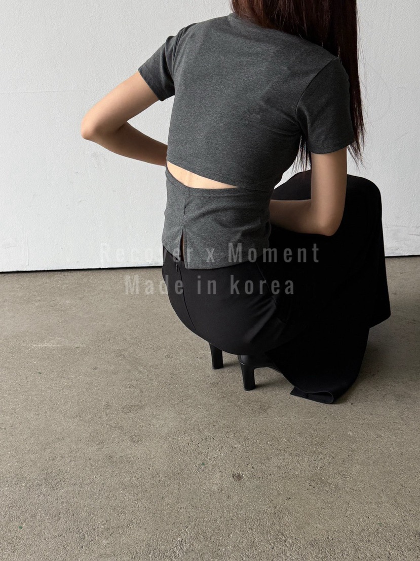 MOMENT韓國直郵㊣女裝新款推薦人氣25秋冬休閑熱賣職業時尚T恤MOMENT/RECOVERT恤