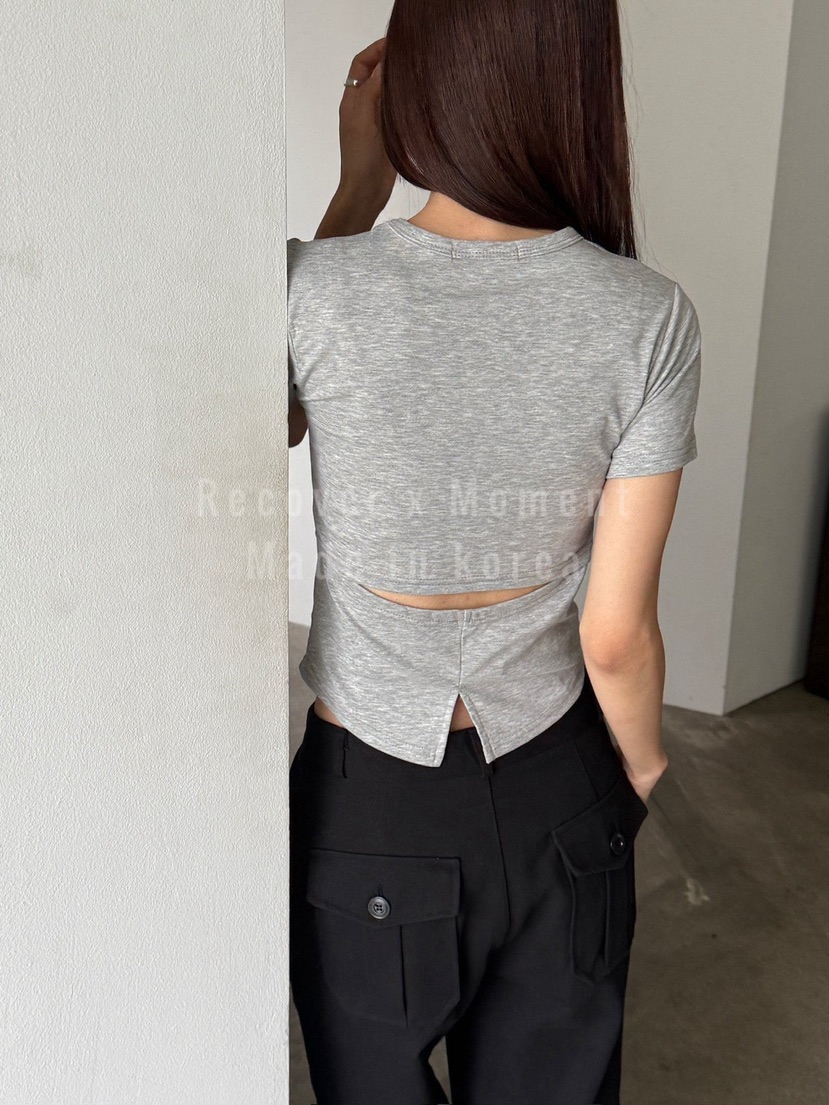 MOMENT韓國直郵㊣女裝新款推薦人氣25秋冬休閑熱賣職業時尚T恤MOMENT/RECOVERT恤