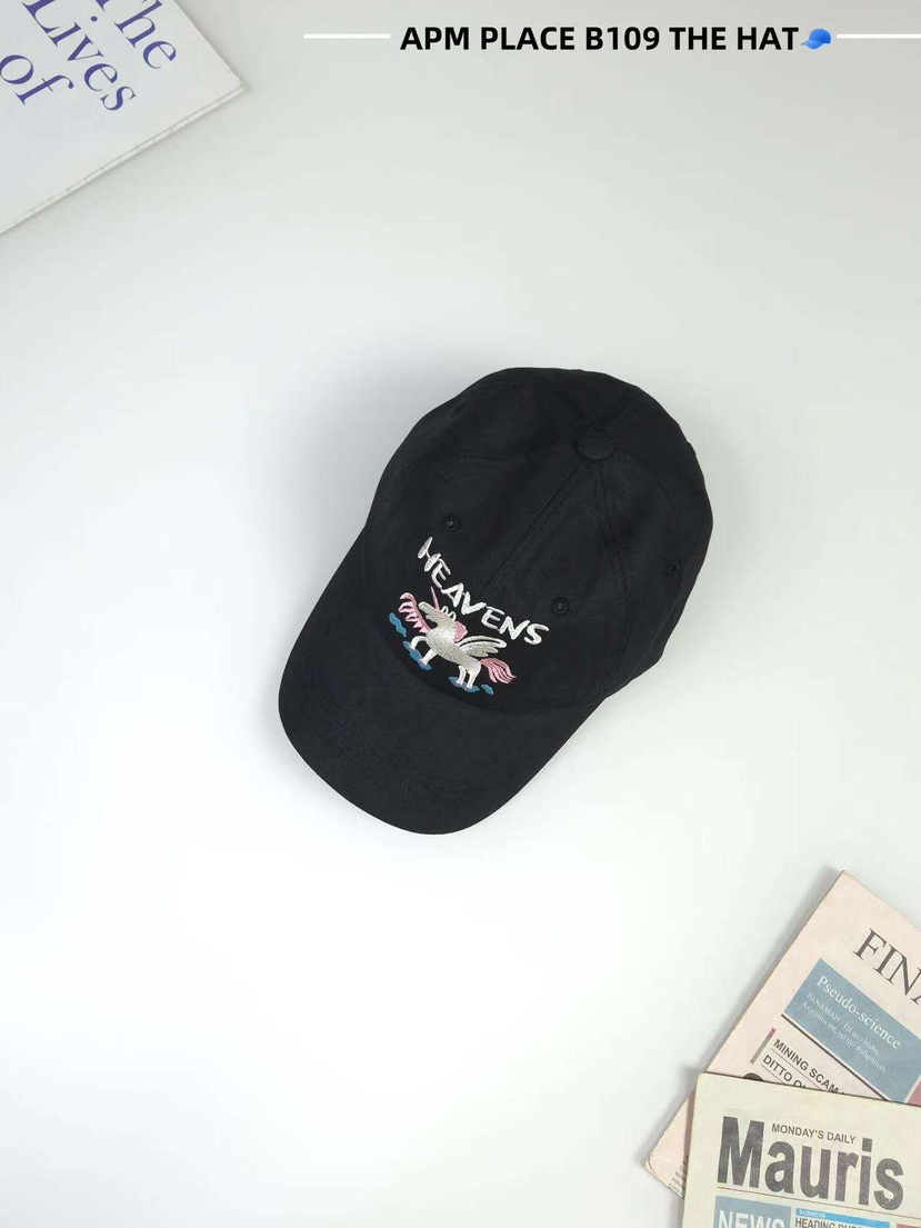 THE HAT-P東大門㊣實拍女士新品時尚職業25秋冬熱賣帽子刺繡THE HAT帽子