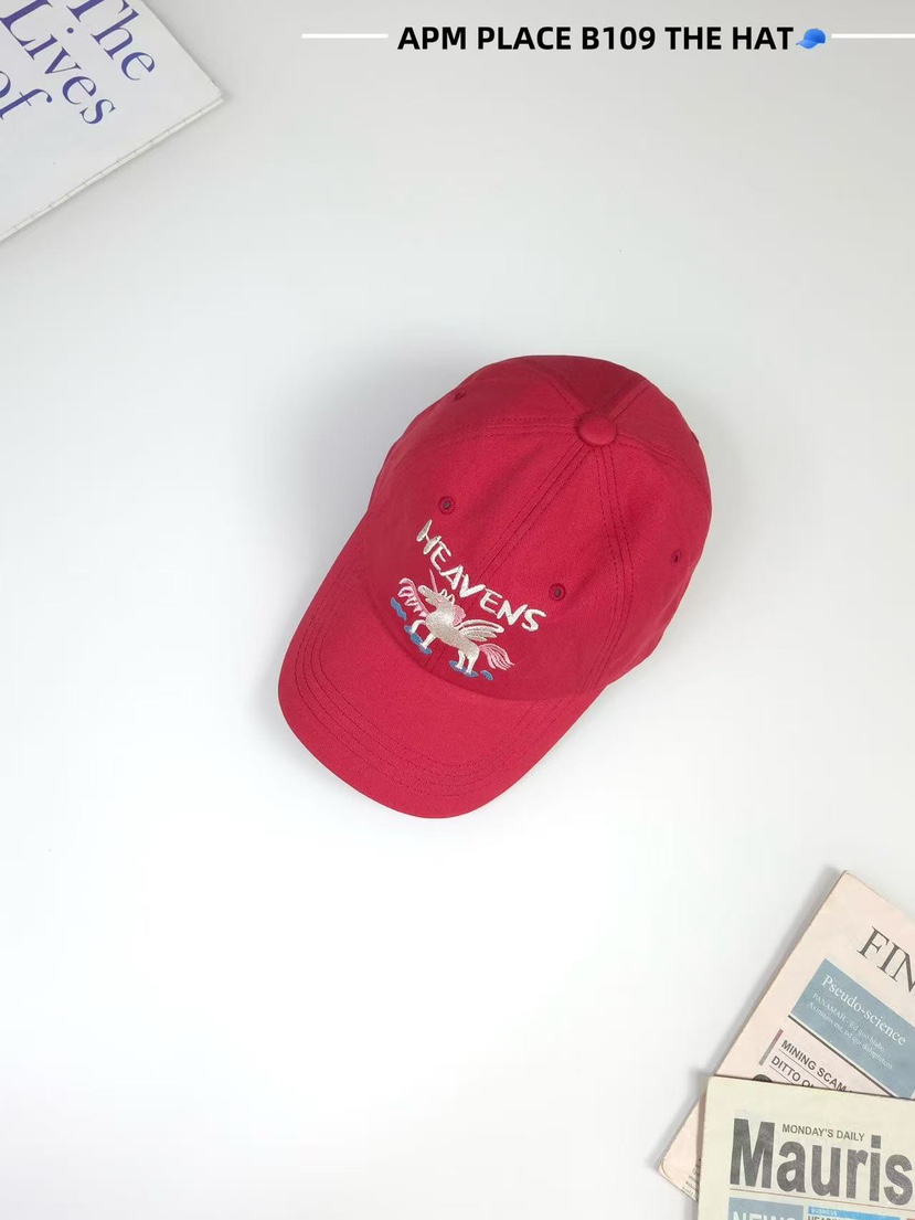 THE HAT-P東大門㊣實拍女士新品時尚職業25秋冬熱賣帽子刺繡THE HAT帽子圖色2