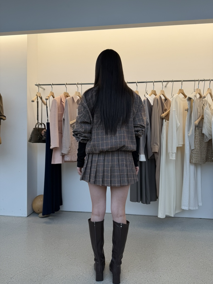 JUJU韓國代購㊣女裝新款人氣25秋冬職業推薦時尚真品休閑夾克JUJU夾克