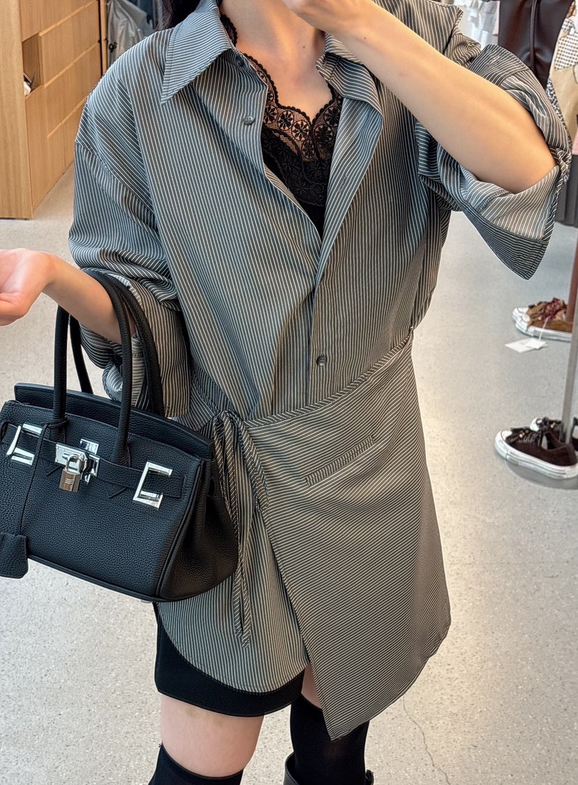 JUJU東大門㊣實拍女裝新款真品職業休閑人氣推薦襯衫蕾絲衫JUJU襯衫/蕾絲衫