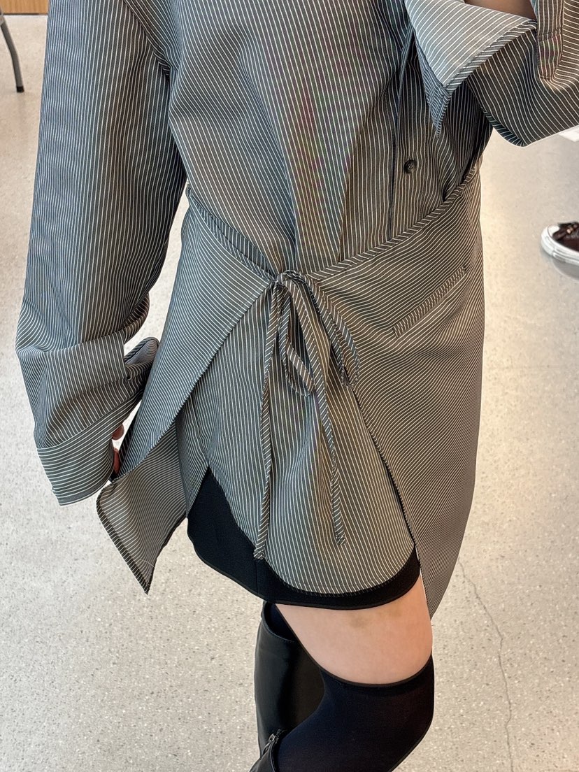 JUJU東大門㊣實拍女裝新款真品職業休閑人氣推薦襯衫蕾絲衫JUJU襯衫/蕾絲衫