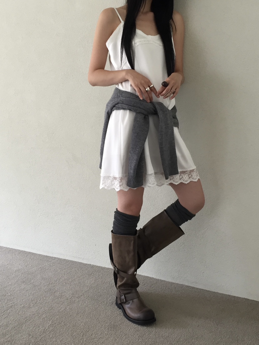 LOVE MOMENT韓國代購㊣女裝新款人氣休閑時尚熱賣連衣裙蕾絲LOVE MOMENT連衣裙