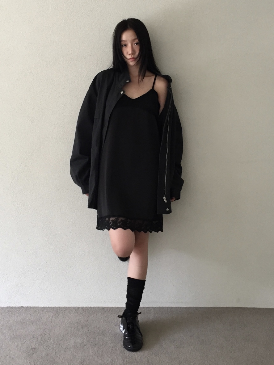LOVE MOMENT韓國代購㊣女裝新款人氣休閑時尚熱賣連衣裙蕾絲LOVE MOMENT連衣裙