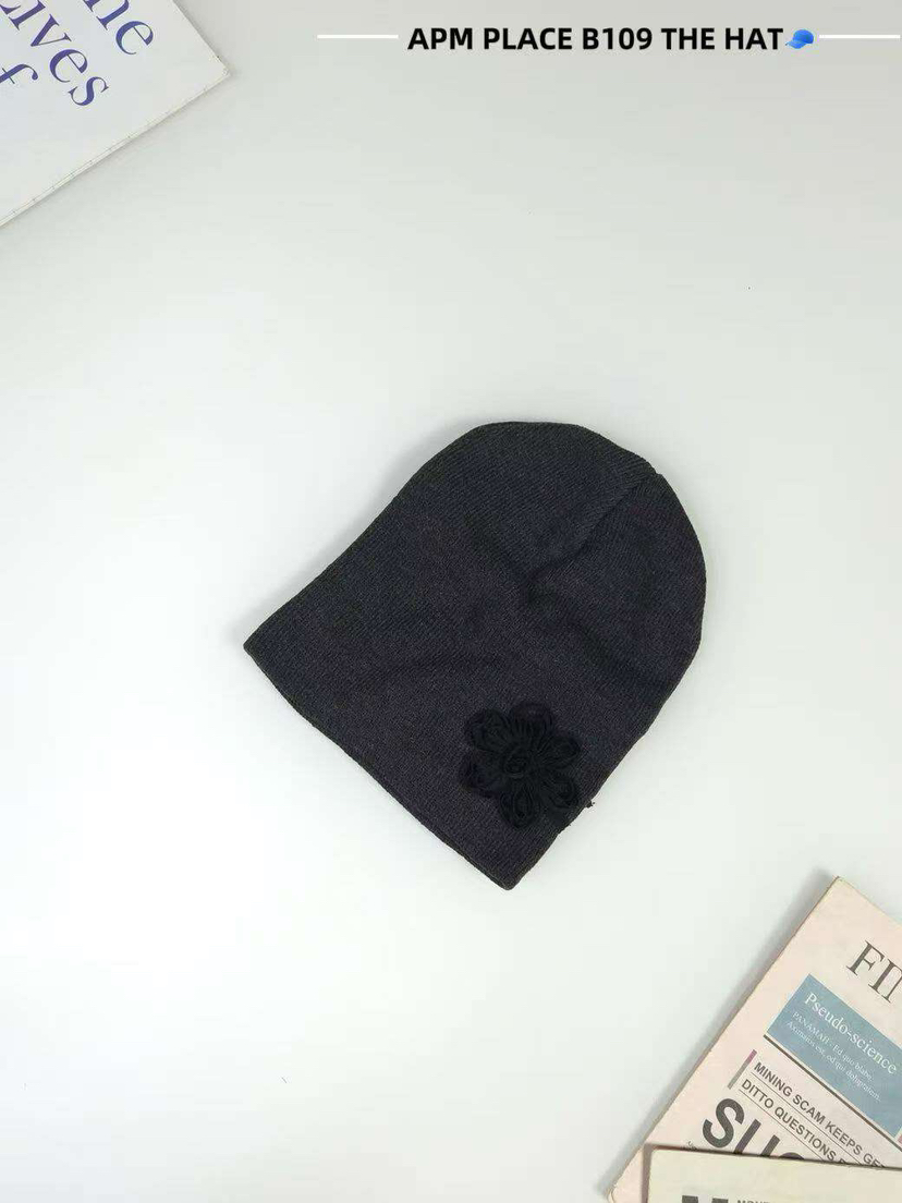 THE HAT-P東大門㊣直郵女裝新款職業真品休閑25秋冬帽子蕾絲花THE HAT帽子圖色4