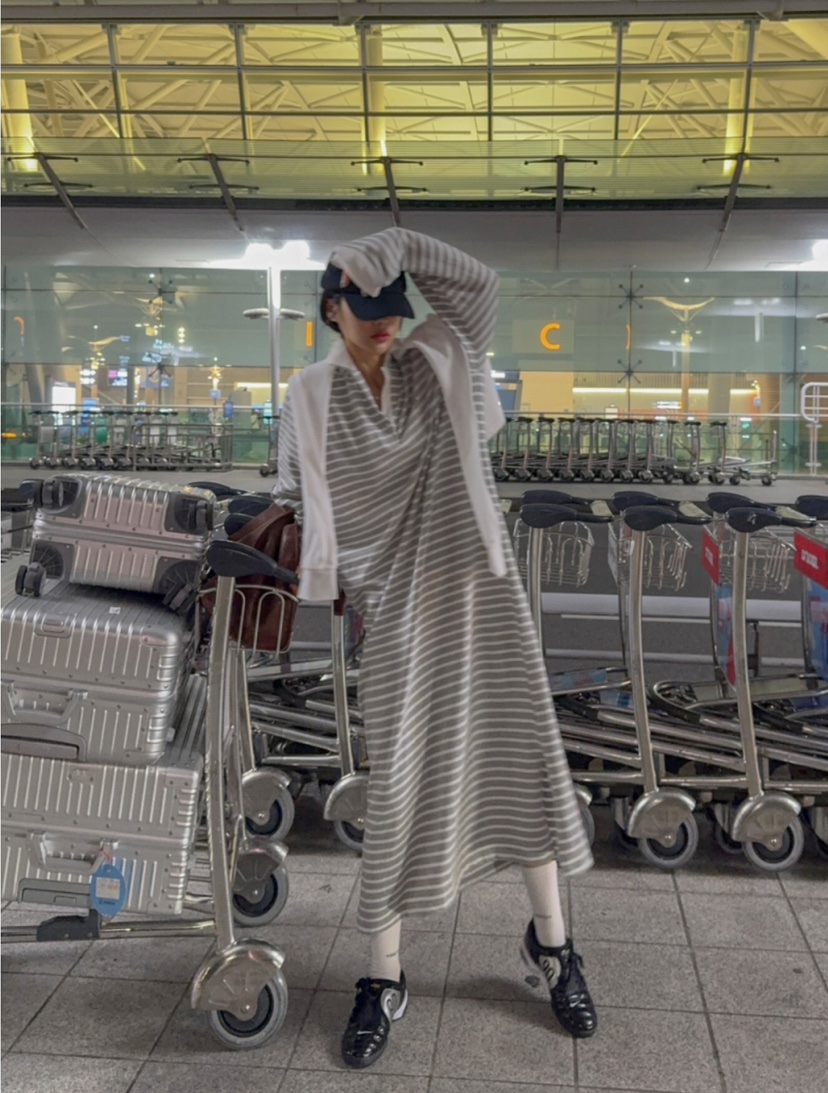 LIKEVAM韓國代購㊣女裝新品真品25秋冬推薦人氣熱賣職業連衣裙LIKEVAM連衣裙