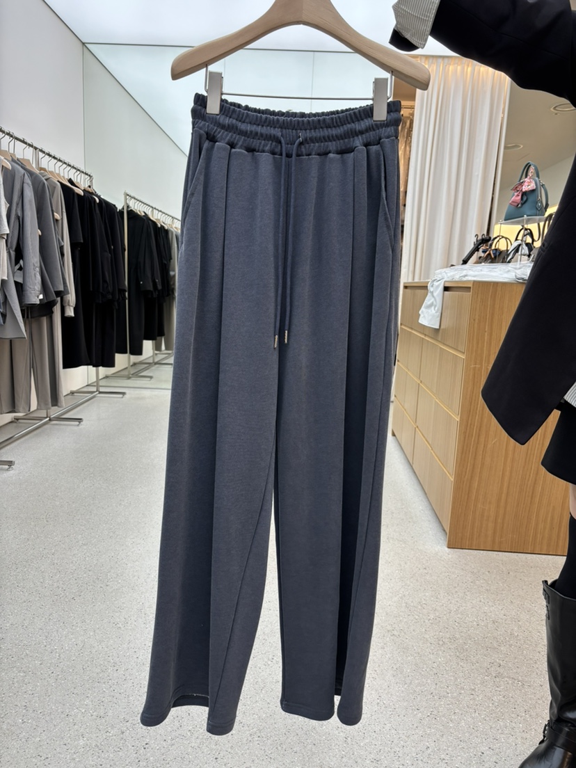 JUJU東大門㊣實拍女裝新品時尚真品25秋冬熱賣休閑推薦休閑褲JUJU休閑褲圖色2