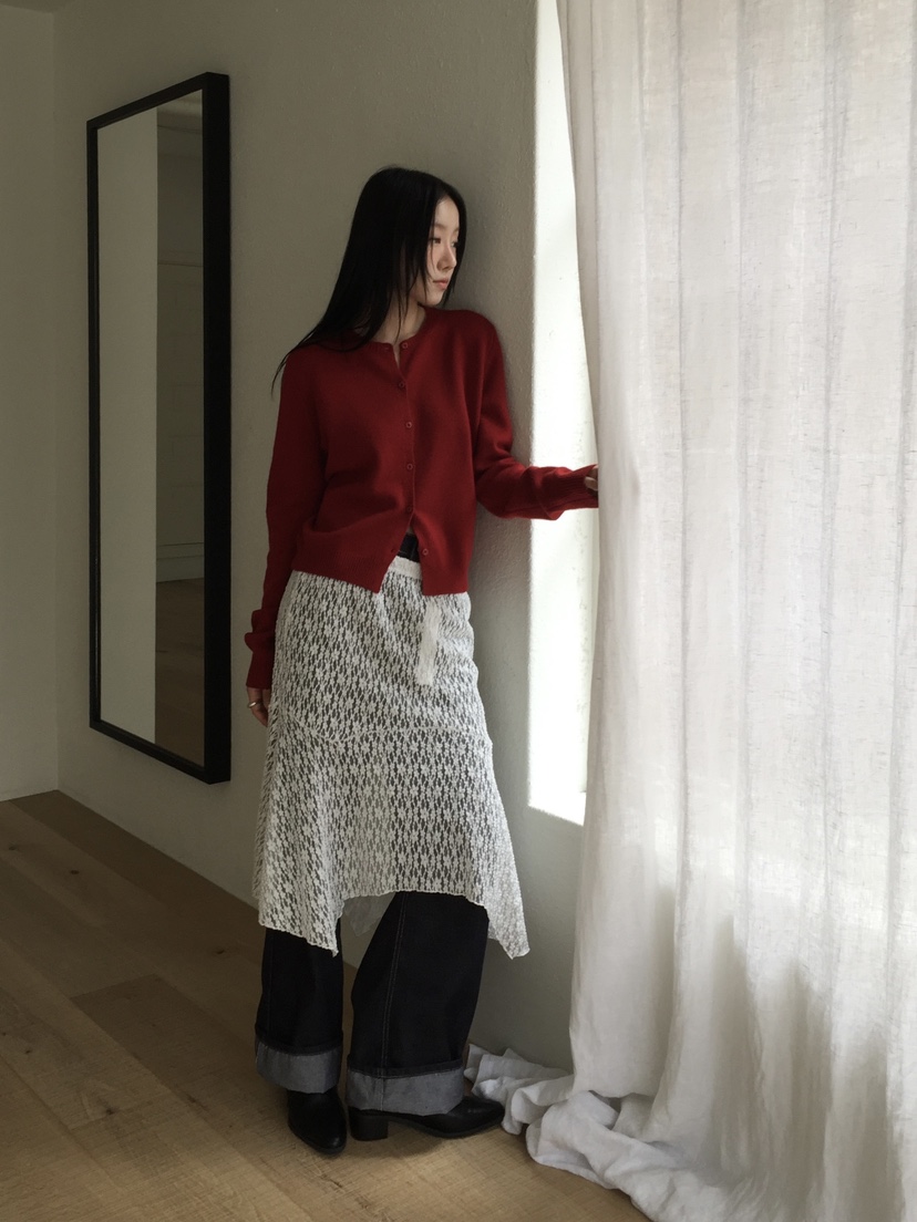 LOVE MOMENT東大門㊣實拍女裝新款推薦25秋冬職業針織衫開衫LOVE MOMENT針織衫