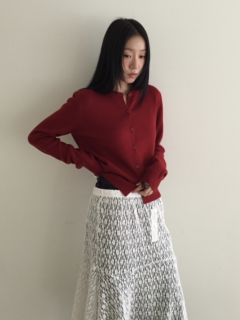 LOVE MOMENT東大門㊣實拍女裝新款推薦25秋冬職業針織衫開衫LOVE MOMENT針織衫