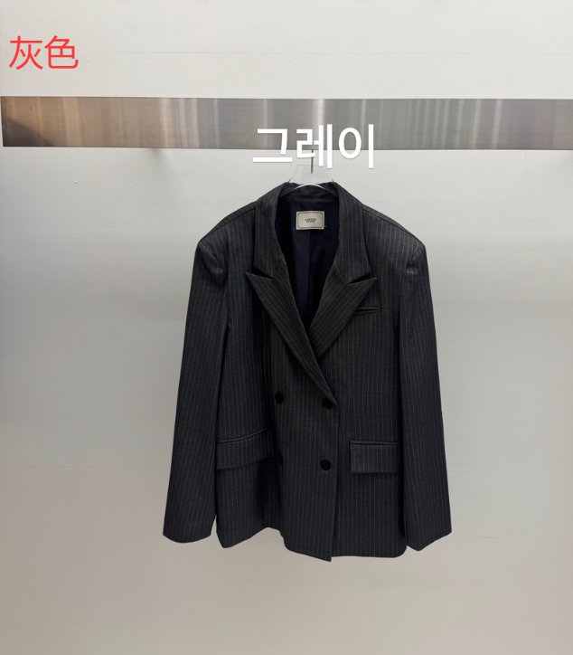 AMOOD東大門㊣直郵女裝新品熱賣25秋冬人氣時尚休閑推薦夾克AMOOD夾克圖色1