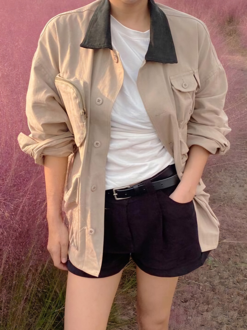 LIKEVAM東大門㊣直郵女士新品真品25秋冬時尚職業熱賣人氣夾克LIKEVAM夾克