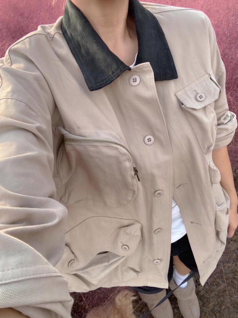 LIKEVAM東大門㊣直郵女士新品真品25秋冬時尚職業熱賣人氣夾克LIKEVAM夾克