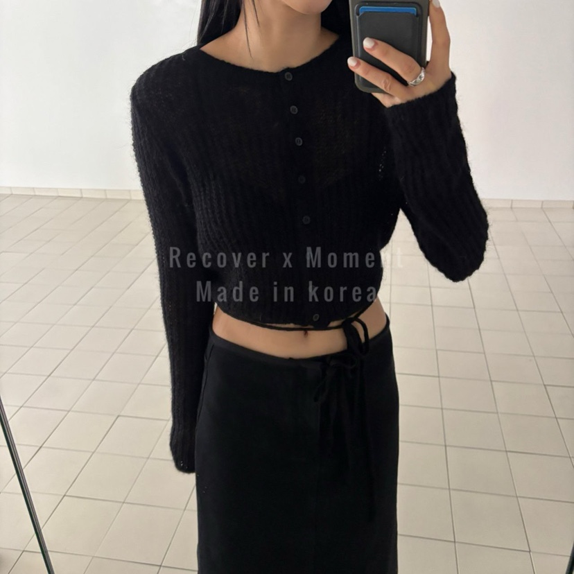 MOMENT東大門㊣代購女裝新品人氣推薦25秋冬熱賣時尚針織衫MOMENT/RECOVER針織衫圖色3