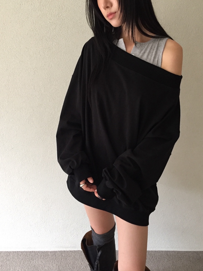 LOVE MOMENT韓國直郵㊣女士新品推薦真品人氣25秋冬長袖T恤LOVE MOMENT長袖T恤