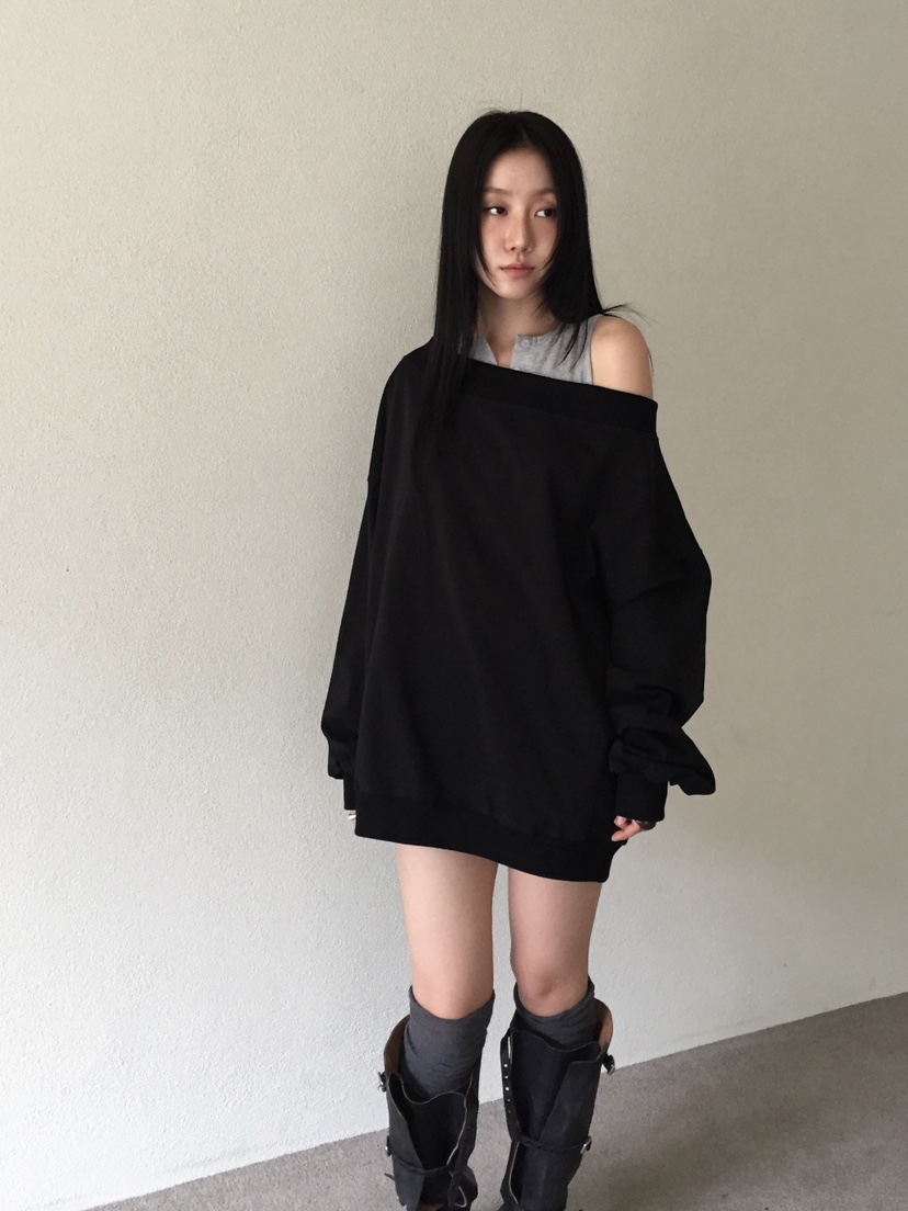 LOVE MOMENT韓國直郵㊣女士新品推薦真品人氣25秋冬長袖T恤LOVE MOMENT長袖T恤