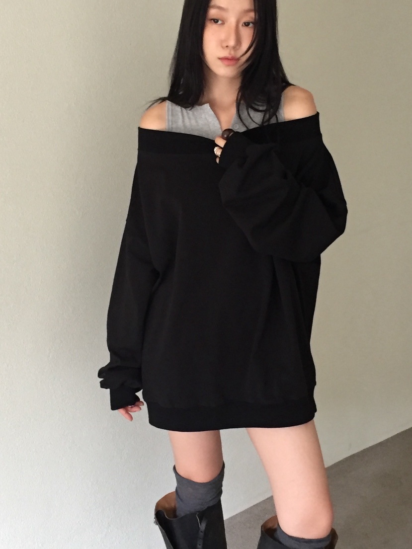 LOVE MOMENT韓國直郵㊣女士新品推薦真品人氣25秋冬長袖T恤LOVE MOMENT長袖T恤
