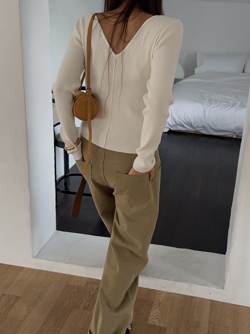 MADE-P東大門㊣代購女士新品25秋冬職業時尚推薦人氣針織衫MADE-P針織衫