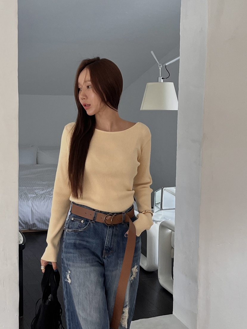 MADE-P東大門㊣代購女士新品25秋冬職業時尚推薦人氣針織衫MADE-P針織衫