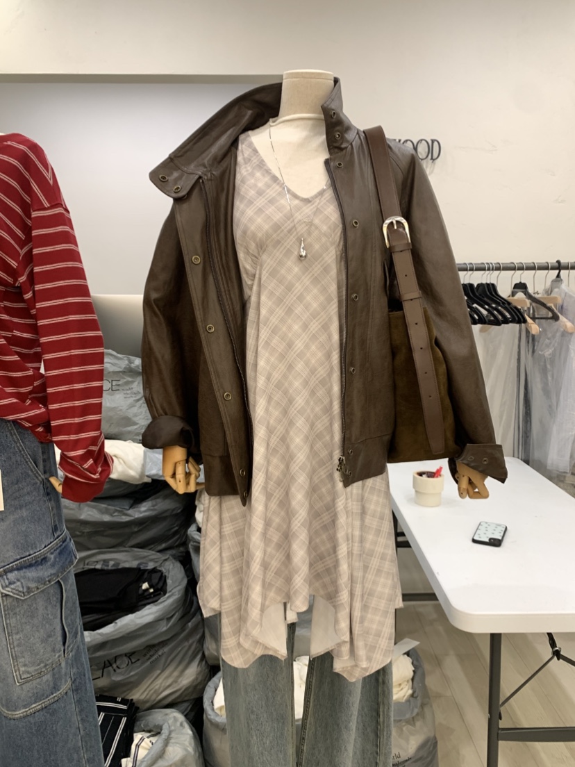 CEDARWOOD東大門㊣實拍女士新品25秋冬時尚真品職業推薦連衣裙CEDARWOOD連衣裙圖色2