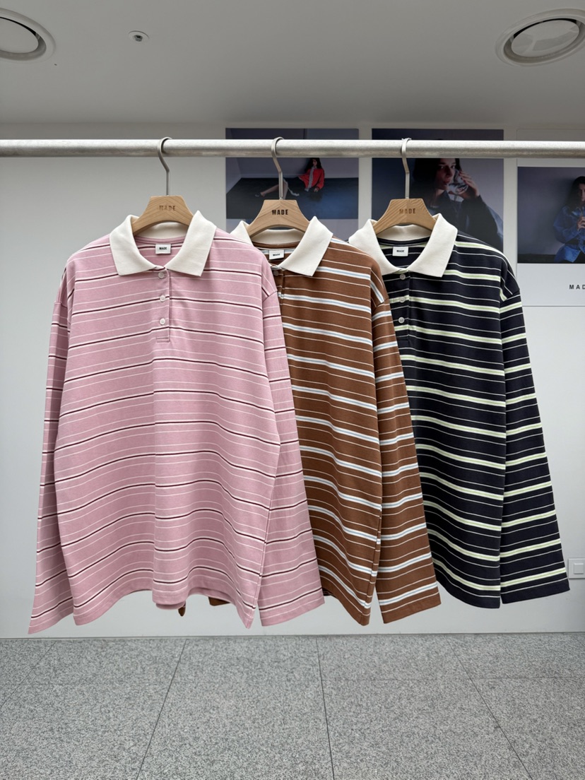 MADE-P東大門㊣實拍女士新品時尚熱賣真品職業人氣長袖T恤MADE-P長袖T恤