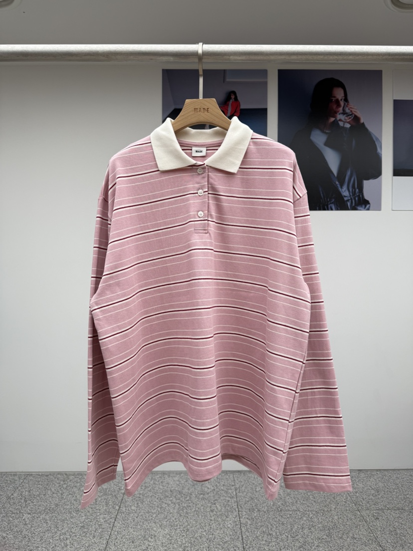 MADE-P東大門㊣實拍女士新品時尚熱賣真品職業人氣長袖T恤MADE-P長袖T恤圖色2
