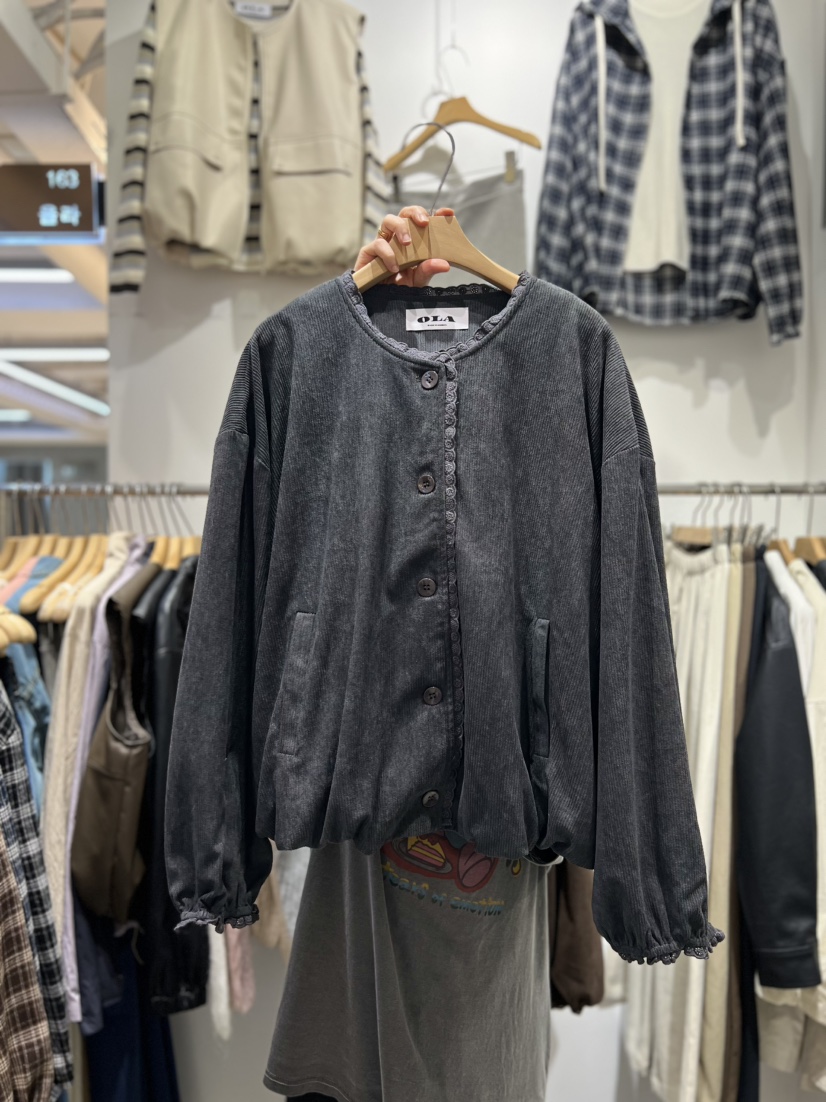 OLA東大門㊣直郵女裝新品休閑推薦25秋冬職業時尚熱賣真品夾克mellor/OLA夾克圖色3