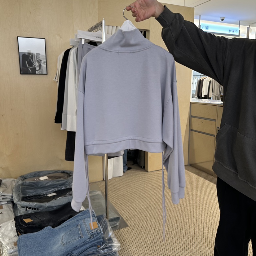 ARTISANAL東大門㊣實拍女裝新品真品職業人氣推薦25秋冬衛衣拉鏈ARTISANAL衛衣