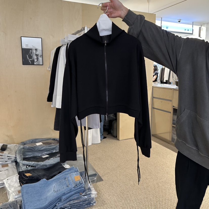 ARTISANAL東大門㊣實拍女裝新品真品職業人氣推薦25秋冬衛衣拉鏈ARTISANAL衛衣圖色2