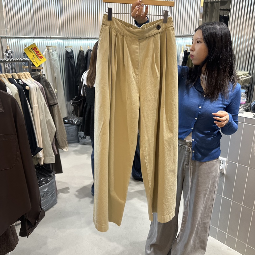 ALEGRE韓國直郵㊣女士新款熱賣時尚真品休閑25秋冬推薦休閑褲ALEGRE休閑褲