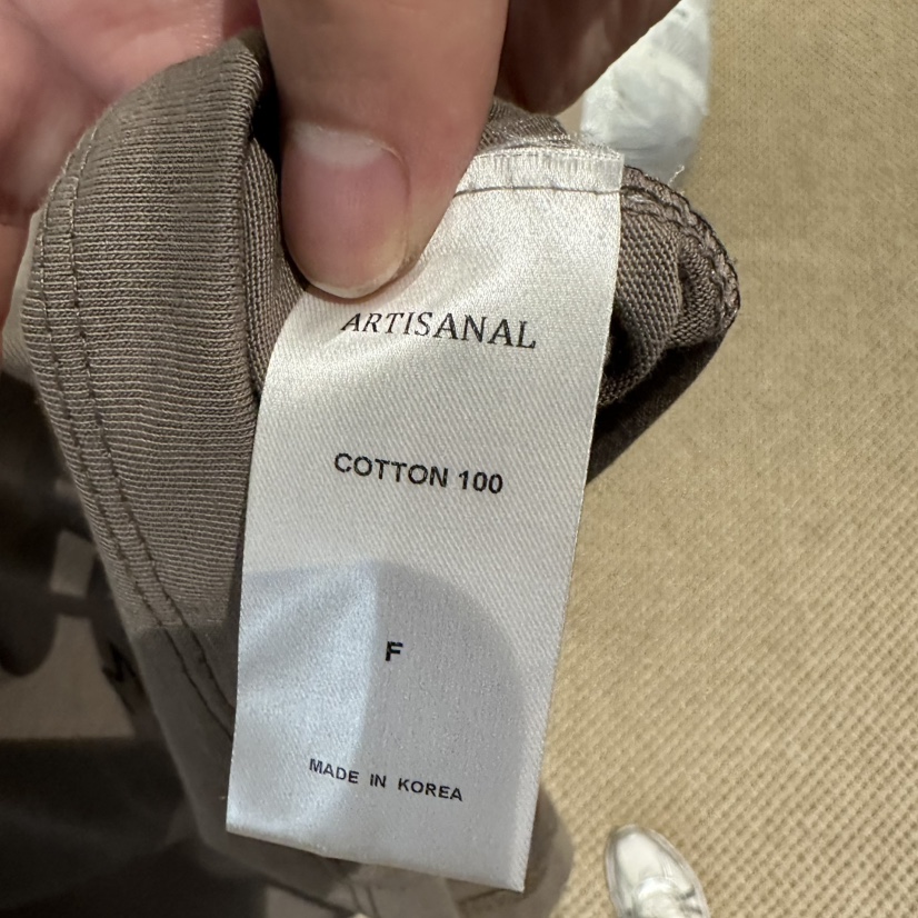 ARTISANAL東大門㊣直郵女士新品人氣推薦熱賣休閑真品長袖T恤ARTISANAL長袖T恤