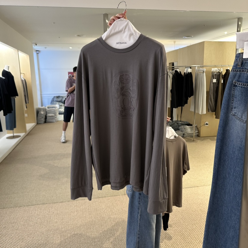ARTISANAL東大門㊣直郵女士新品人氣推薦熱賣休閑真品長袖T恤ARTISANAL長袖T恤圖色2