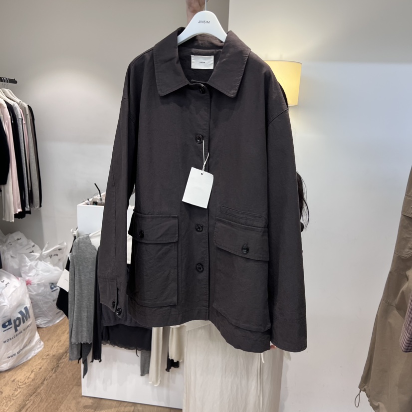 JINSIM東大門㊣代購女裝新品真品休閑職業推薦時尚25秋冬夾克JINSIM夾克