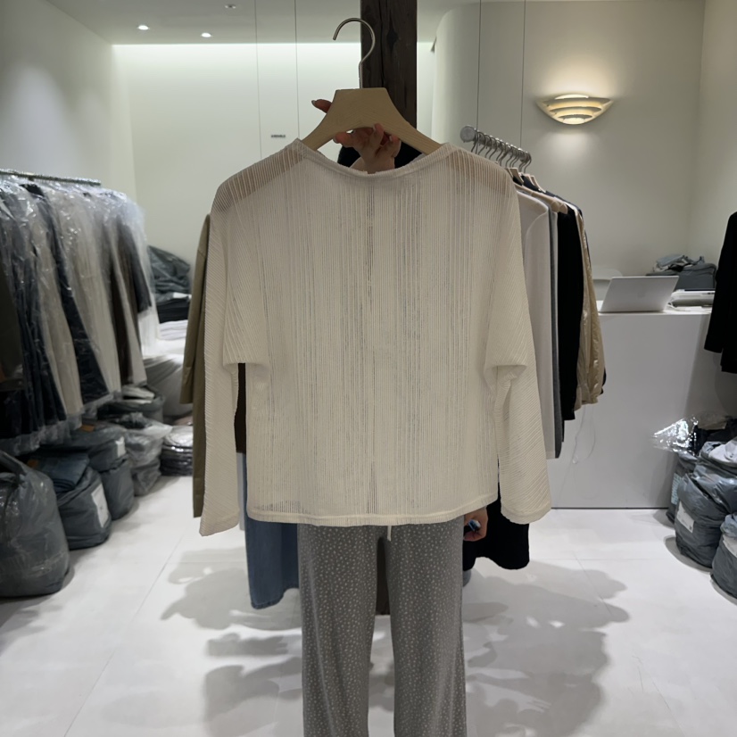 AVECNOUS東大門㊣代購女士新品真品人氣25秋冬時尚針織衫透明AVECNOUS針織衫