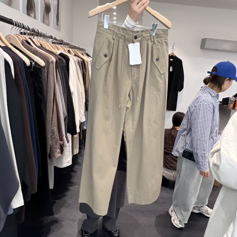 OBJECT韓國直郵㊣女裝新品時尚真品25秋冬人氣職業休閑休閑褲OBJECT休閑褲