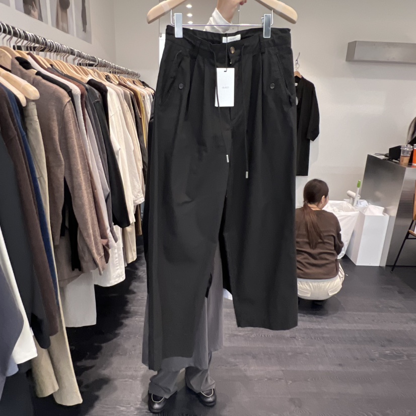 OBJECT韓國直郵㊣女裝新品時尚真品25秋冬人氣職業休閑休閑褲OBJECT休閑褲圖色2
