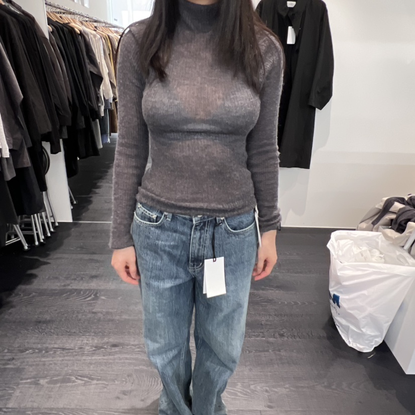 OBJECT韓國代購㊣女裝新款真品推薦休閑人氣熱賣針織衫羊駝OBJECT針織衫圖色5