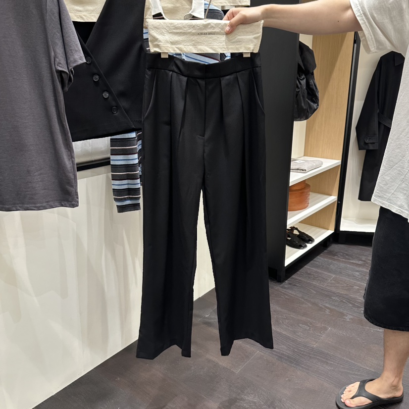 BINUS東大門㊣直郵女裝新款人氣25秋冬真品職業時尚休閑休閑褲BINUS休閑褲圖色2