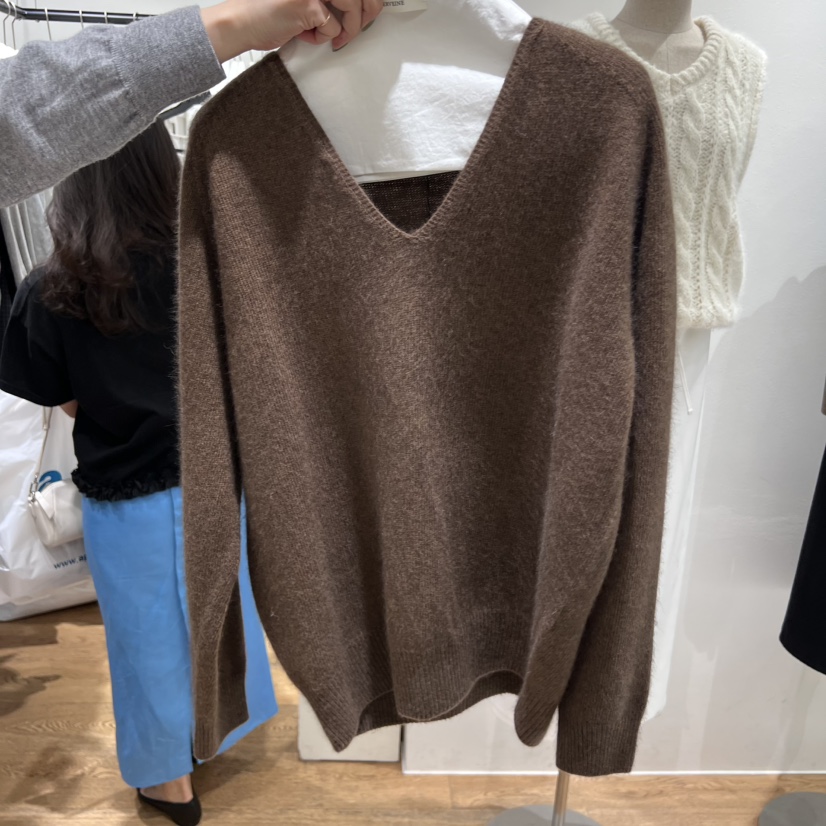 VERVEINE東大門㊣直郵女裝新品人氣休閑熱賣推薦真品針織衫VERVEINE針織衫圖色2