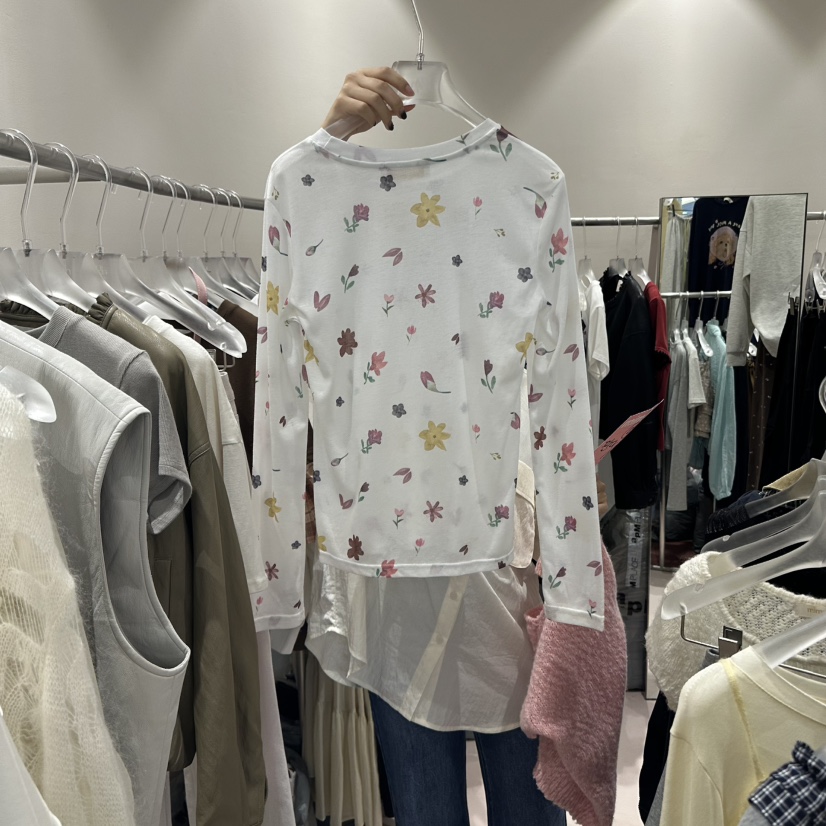 MIMME東大門㊣直郵女裝新品職業時尚人氣休閑25秋冬長袖T恤MIMME長袖T恤