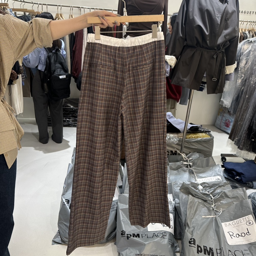 BAGUETTE-P東大門㊣直郵女士新品真品人氣25秋冬熱賣休閑褲BAGUETTE-P休閑褲